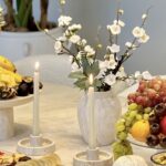 گلدون خمره اي تراورتن