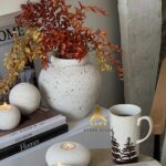 گلدون خمره ای تراورتن